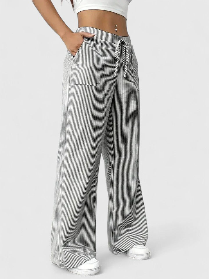 Bequeme Weite Hose mit Eleganten Details Cara
