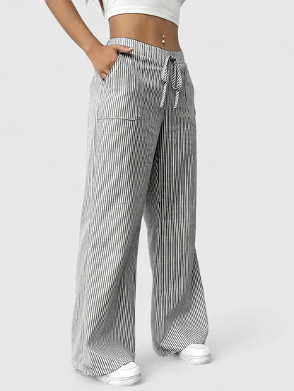 Bequeme Weite Hose mit Eleganten Details Cara