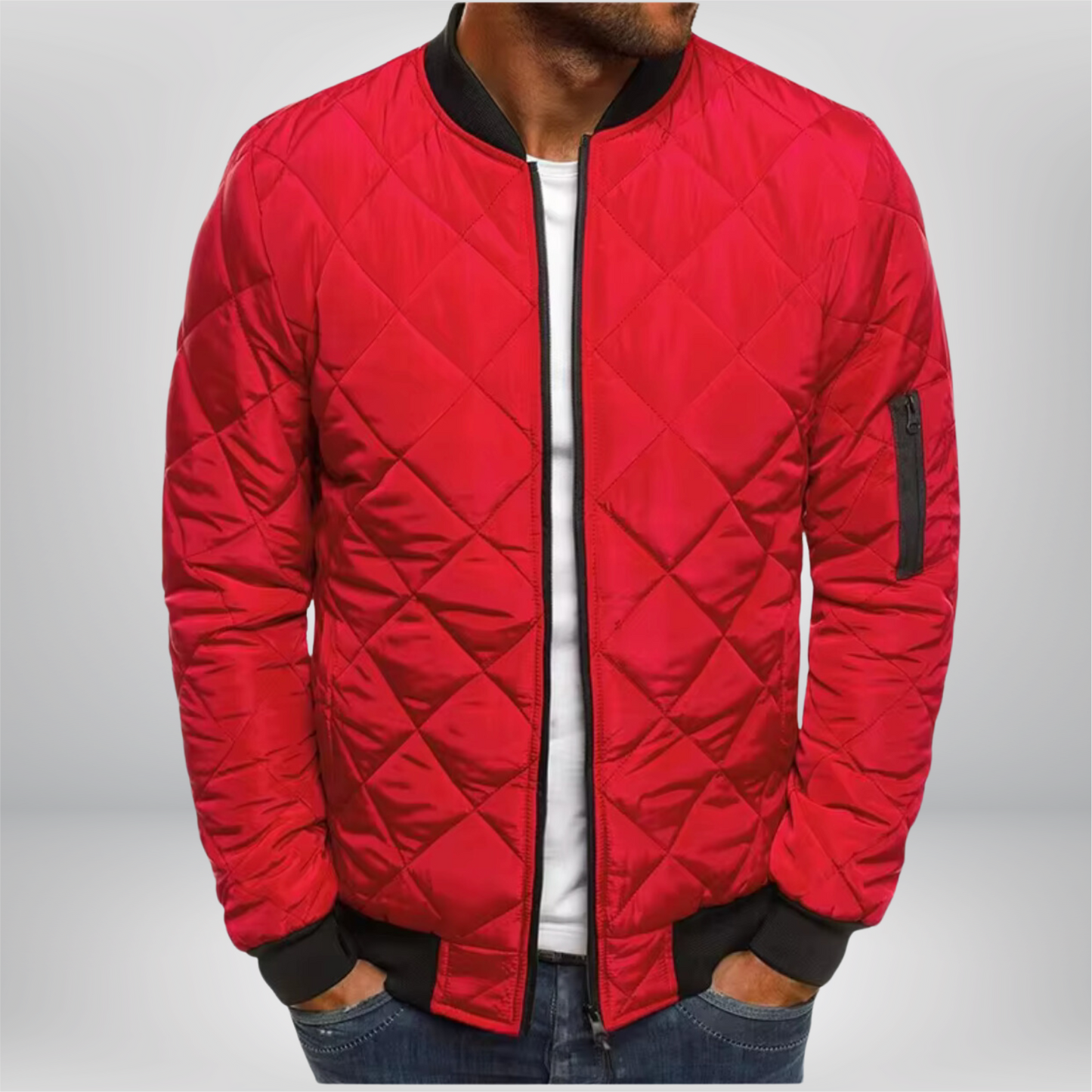 Premium Stepp-Bomberjacke Tommy
