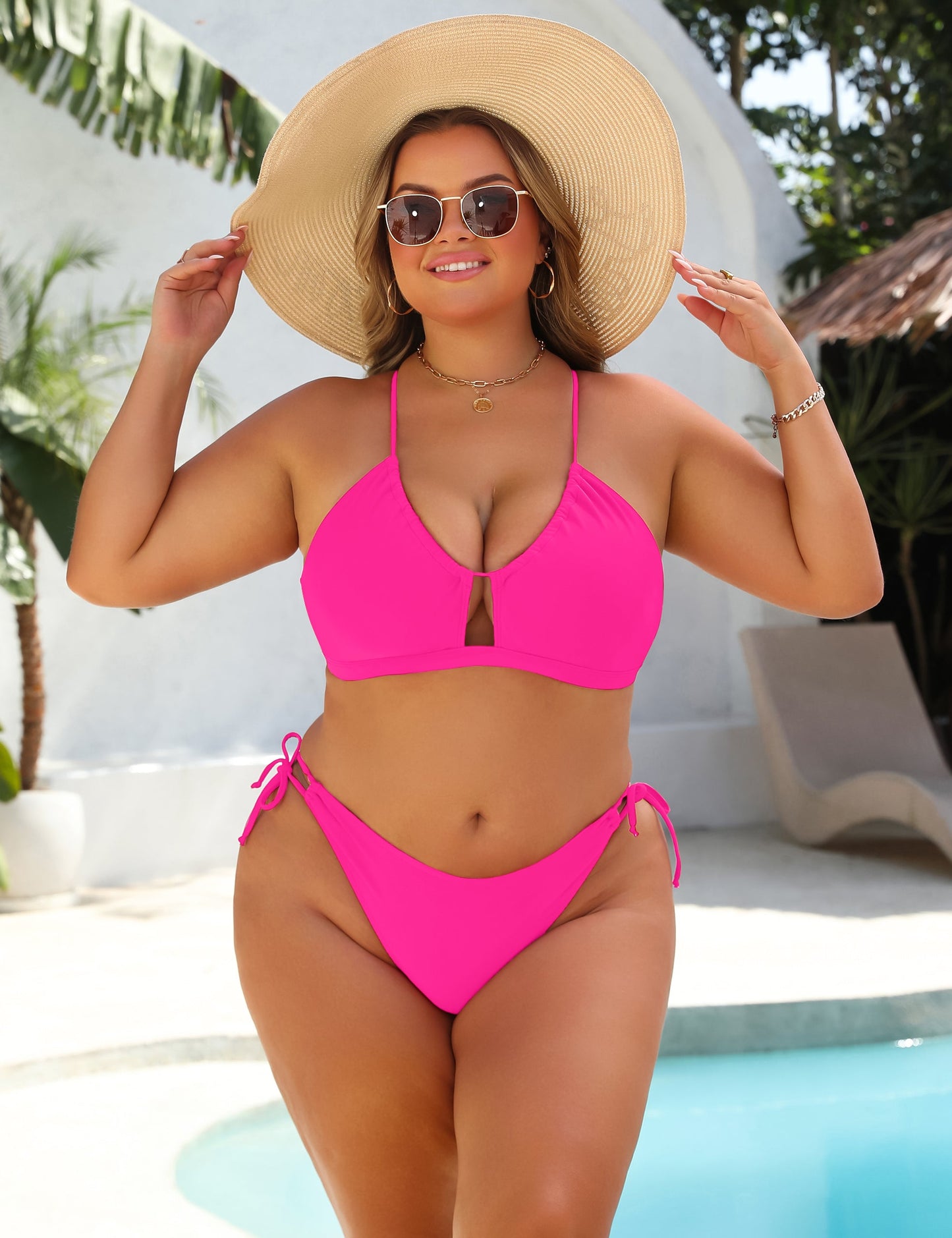 Verstellbares Bikini-Set mit formschmeichelndem Sitz Lianne