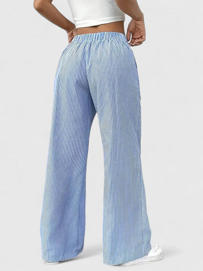 Bequeme Weite Hose mit Eleganten Details Cara