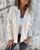 Cordjacke mit Reißverschluss und Kapuze Gia
