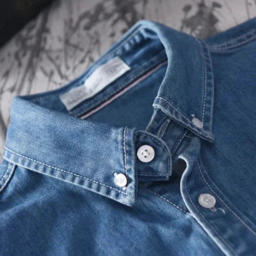 Premium Denim Hemd Adrian