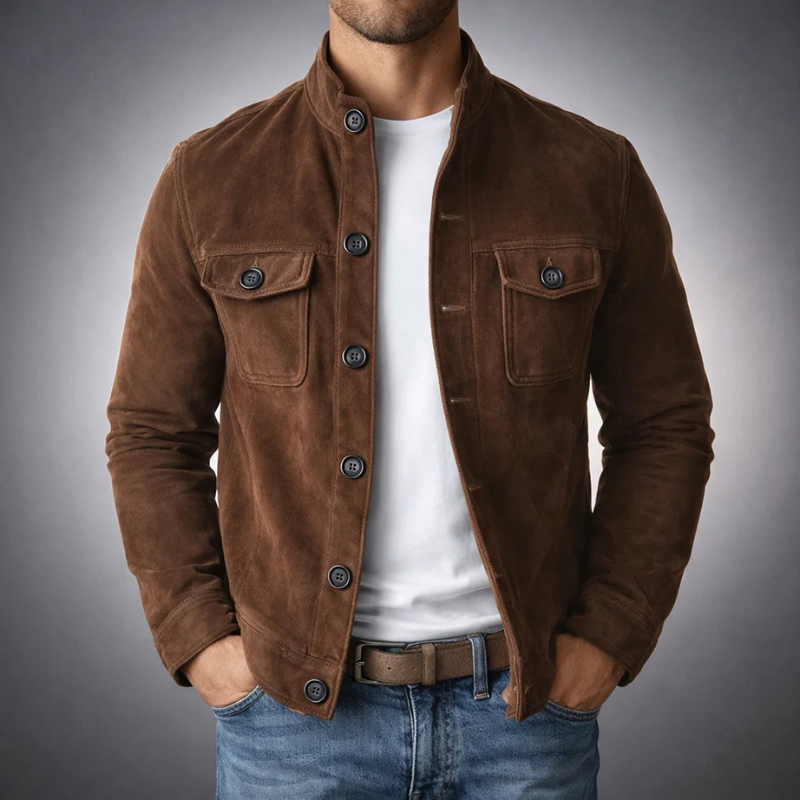 Elegante Wildlederjacke Jack Theo