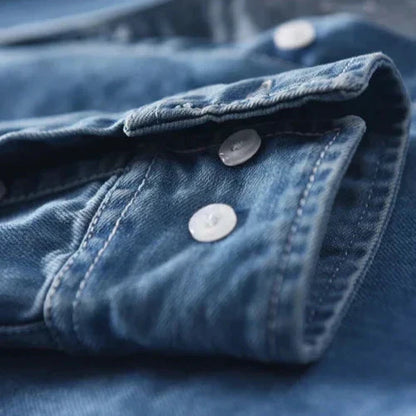 Premium Denim Hemd Adrian