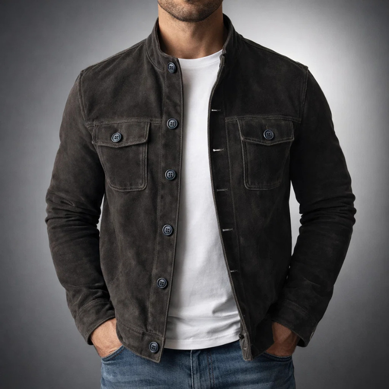 Elegante Wildlederjacke Jack Theo