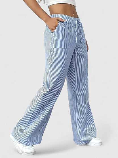 Bequeme Weite Hose mit Eleganten Details Cara