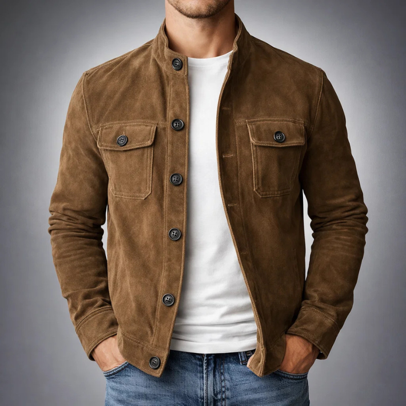Elegante Wildlederjacke Jack Theo