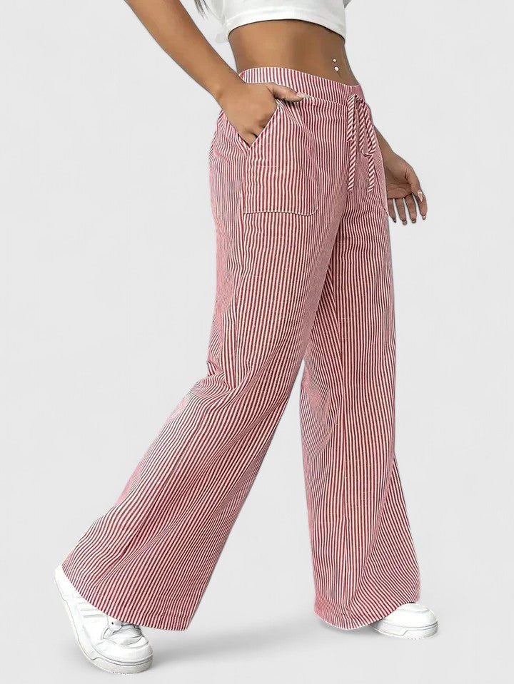 Bequeme Weite Hose mit Eleganten Details Cara