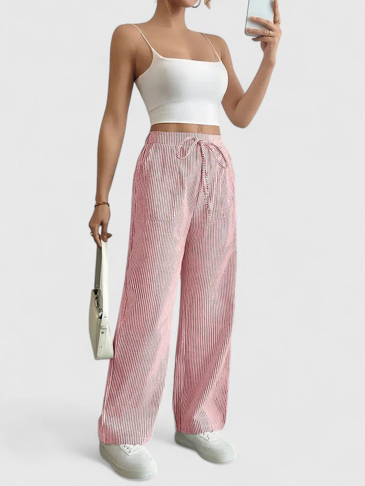 Bequeme Weite Hose mit Eleganten Details Cara