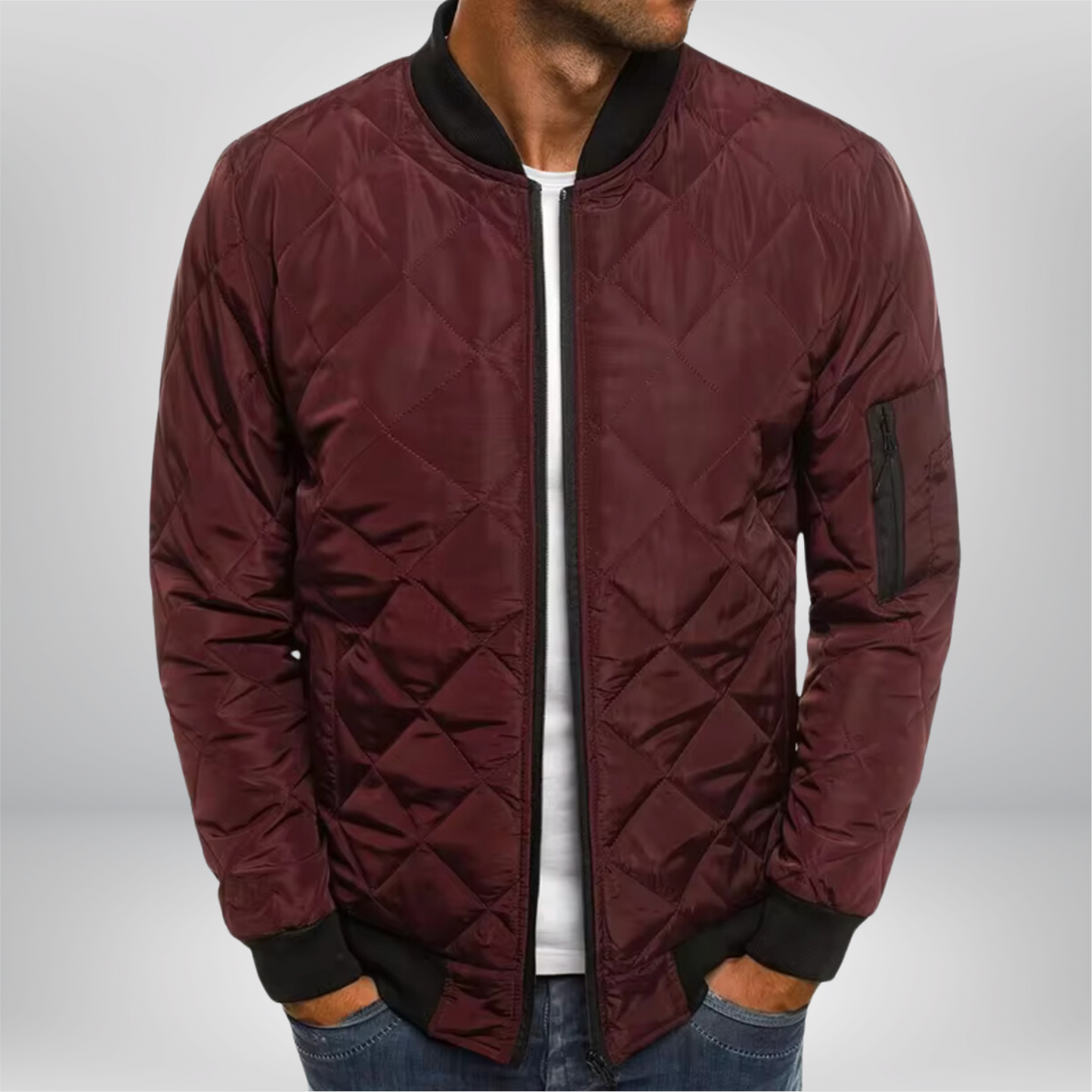 Premium Stepp-Bomberjacke Tommy