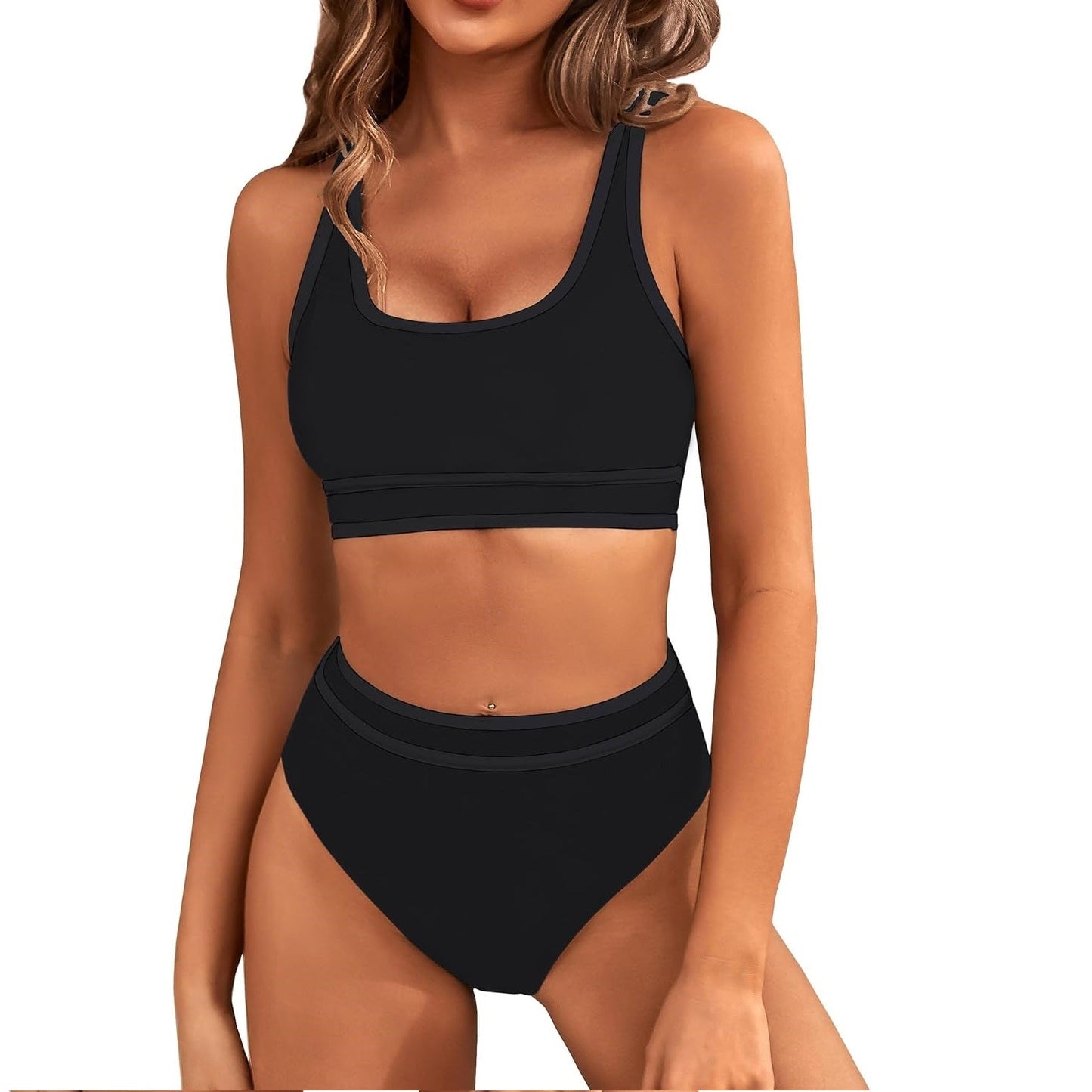 Figurformendes Sport-Bikini-Set Ash