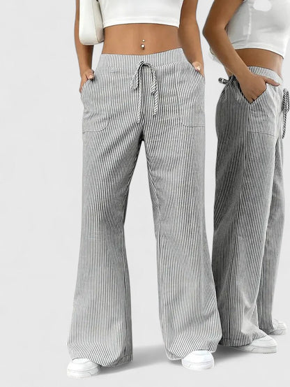 Bequeme Weite Hose mit Eleganten Details Cara