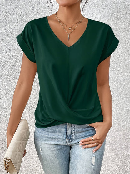Gemütliches V-Ausschnitt Shirt Mona