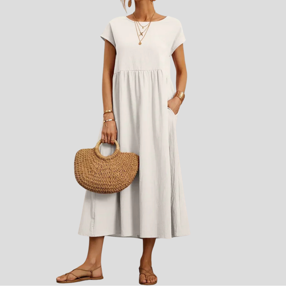 Entspanntes & Stylishes Midikleid Nina