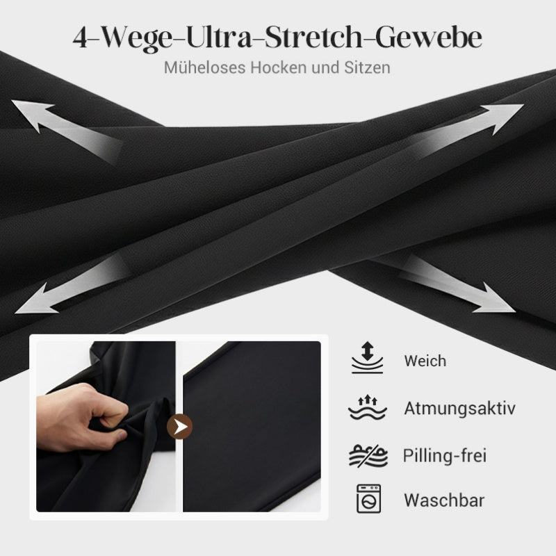 Anzughose mit hoher Taille Rosa