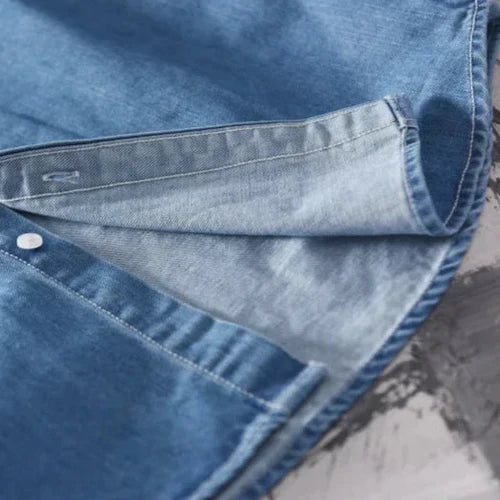 Premium Denim Hemd Adrian