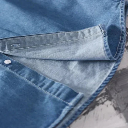 Premium Denim Hemd Adrian
