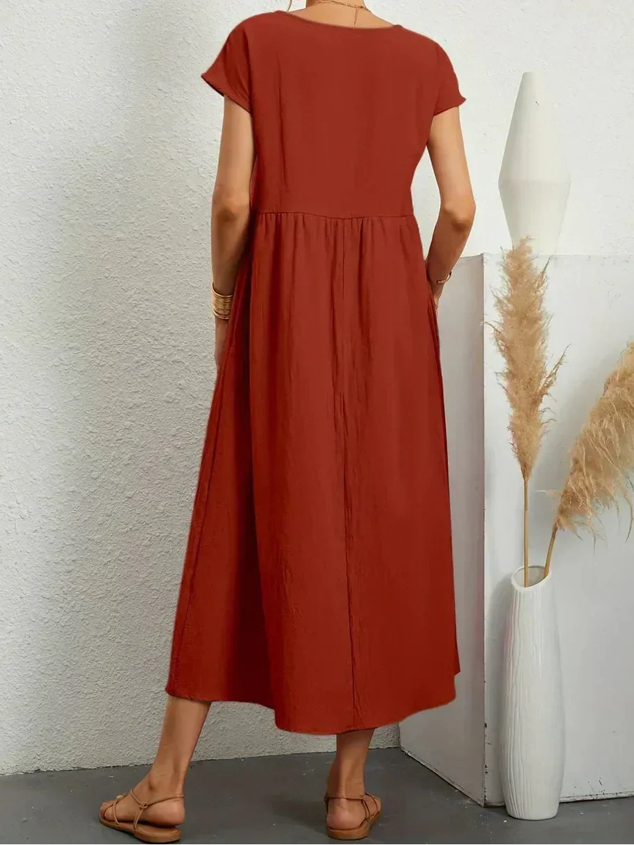 Entspanntes & Stylishes Midikleid Nina