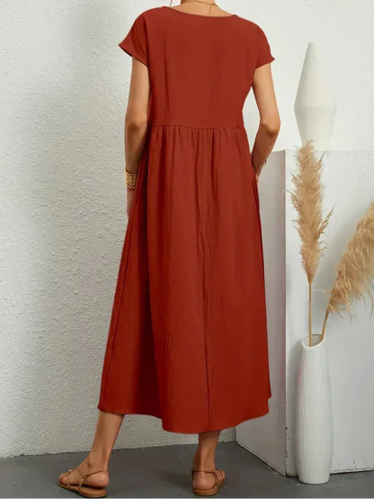 Entspanntes & Stylishes Midikleid Nina