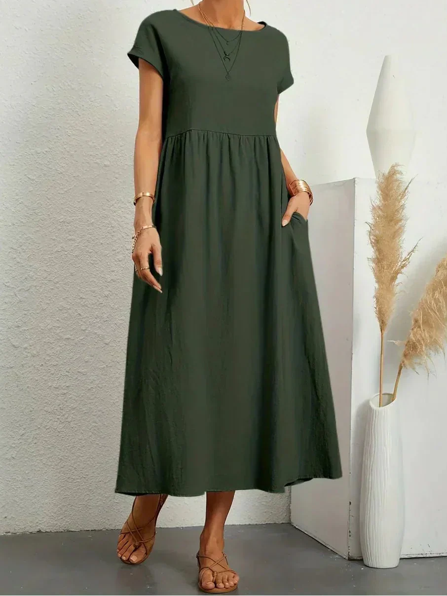 Entspanntes & Stylishes Midikleid Nina