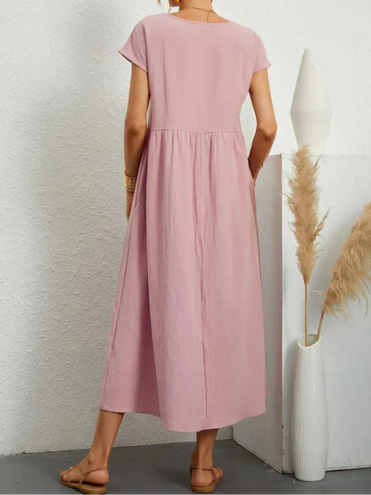 Entspanntes & Stylishes Midikleid Nina