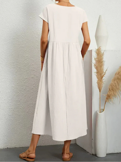 Entspanntes & Stylishes Midikleid Nina