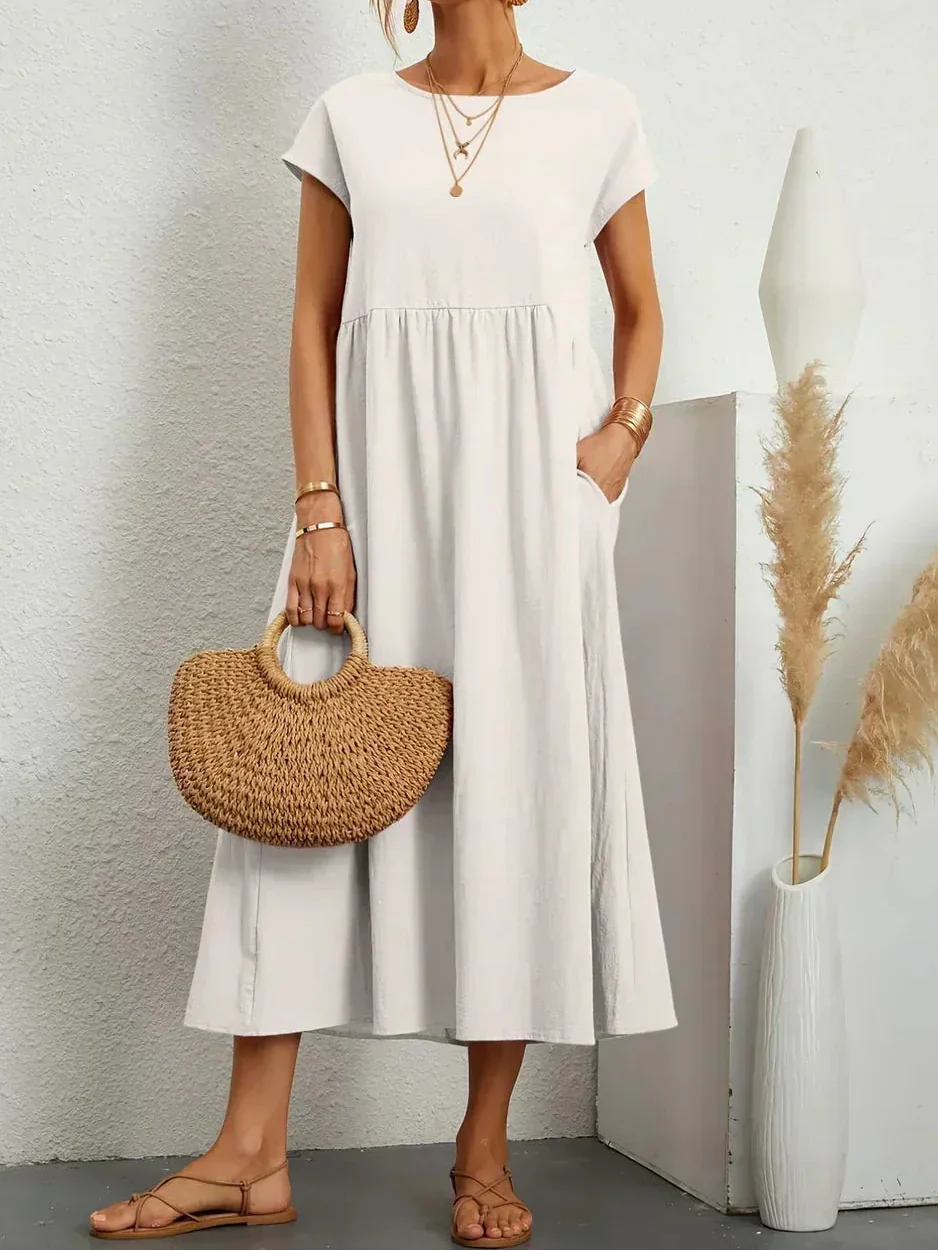 Entspanntes & Stylishes Midikleid Nina