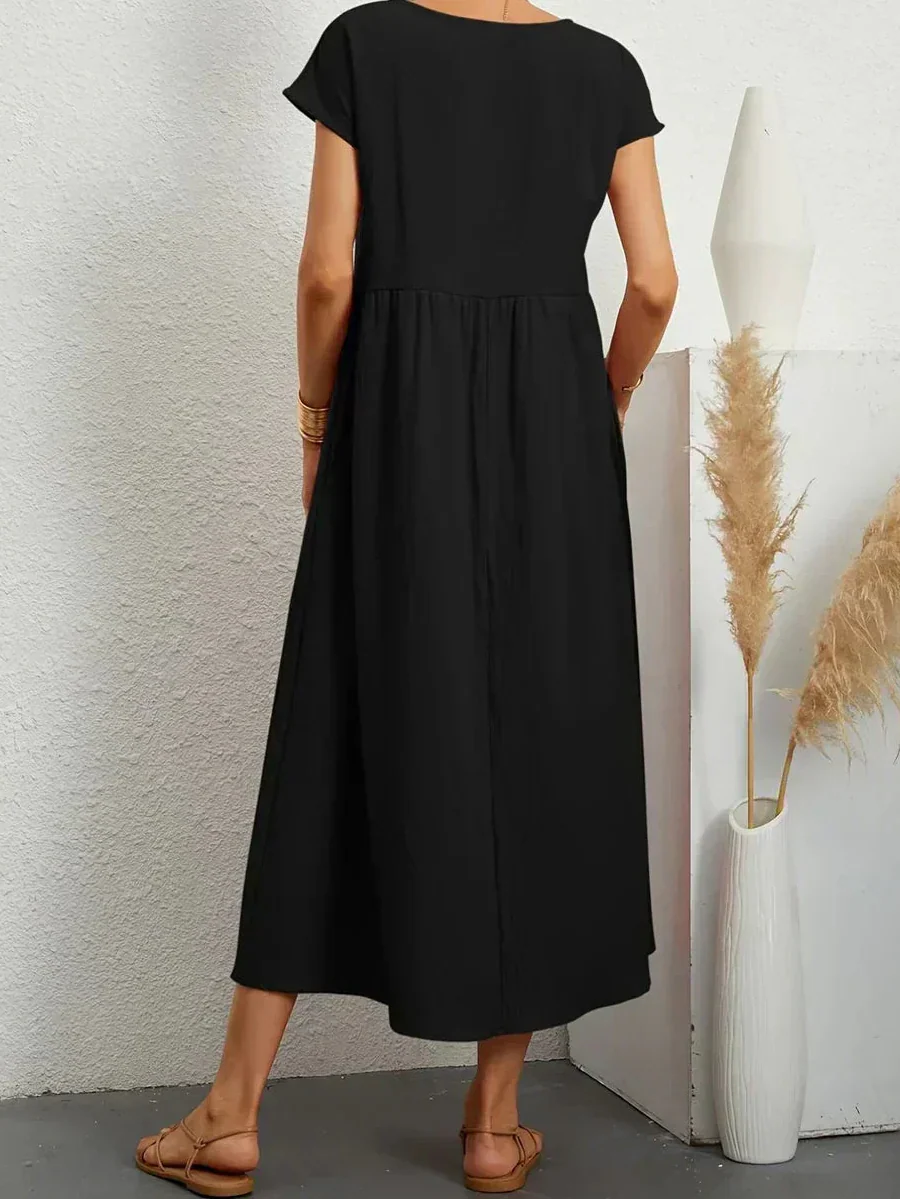 Entspanntes & Stylishes Midikleid Nina