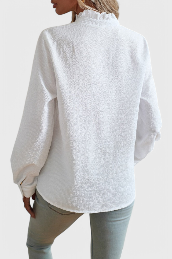 Elegante Rüschenbluse Mia