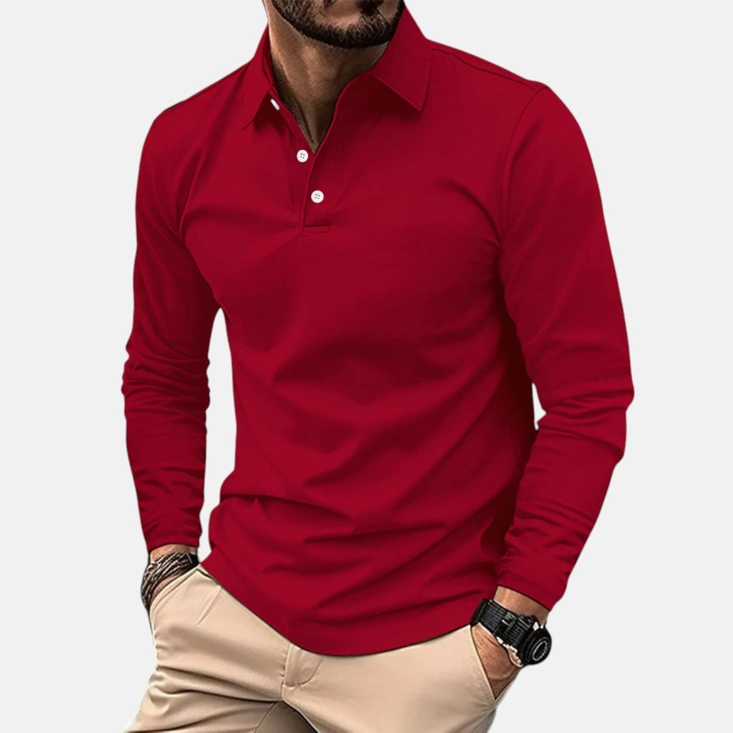 Premium Polo atmungsaktiv und komfortabel Emilio