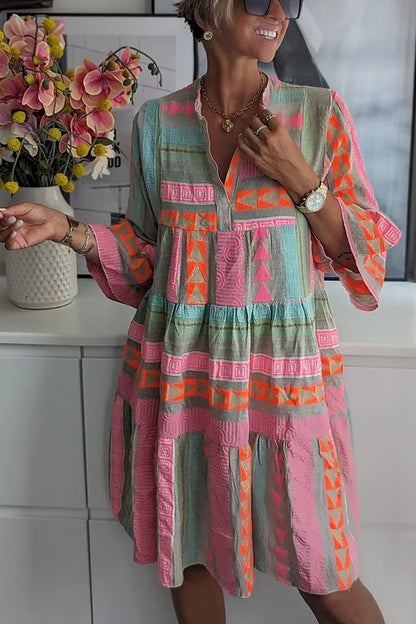Artisan Baumwoll-Wochenendkleid Evelyn
