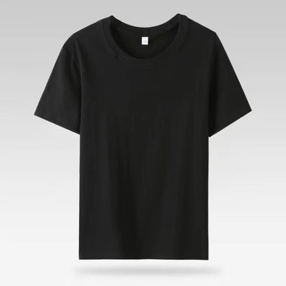 Solid  Women Short Sleeve T Shirt Cotton O Neck Loose Black White Basic Thin Tops Fashion Harajuku Casual Outer Wear T-Shirts