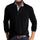 Langarmshirt in Unifarbe Kurt