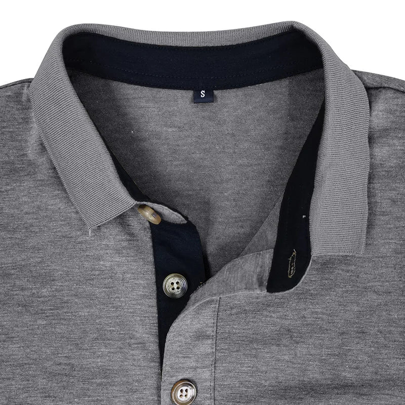 Langarmshirt in Unifarbe Kurt