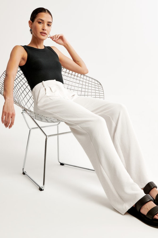 Wide-Leg Schneiderhose Armana