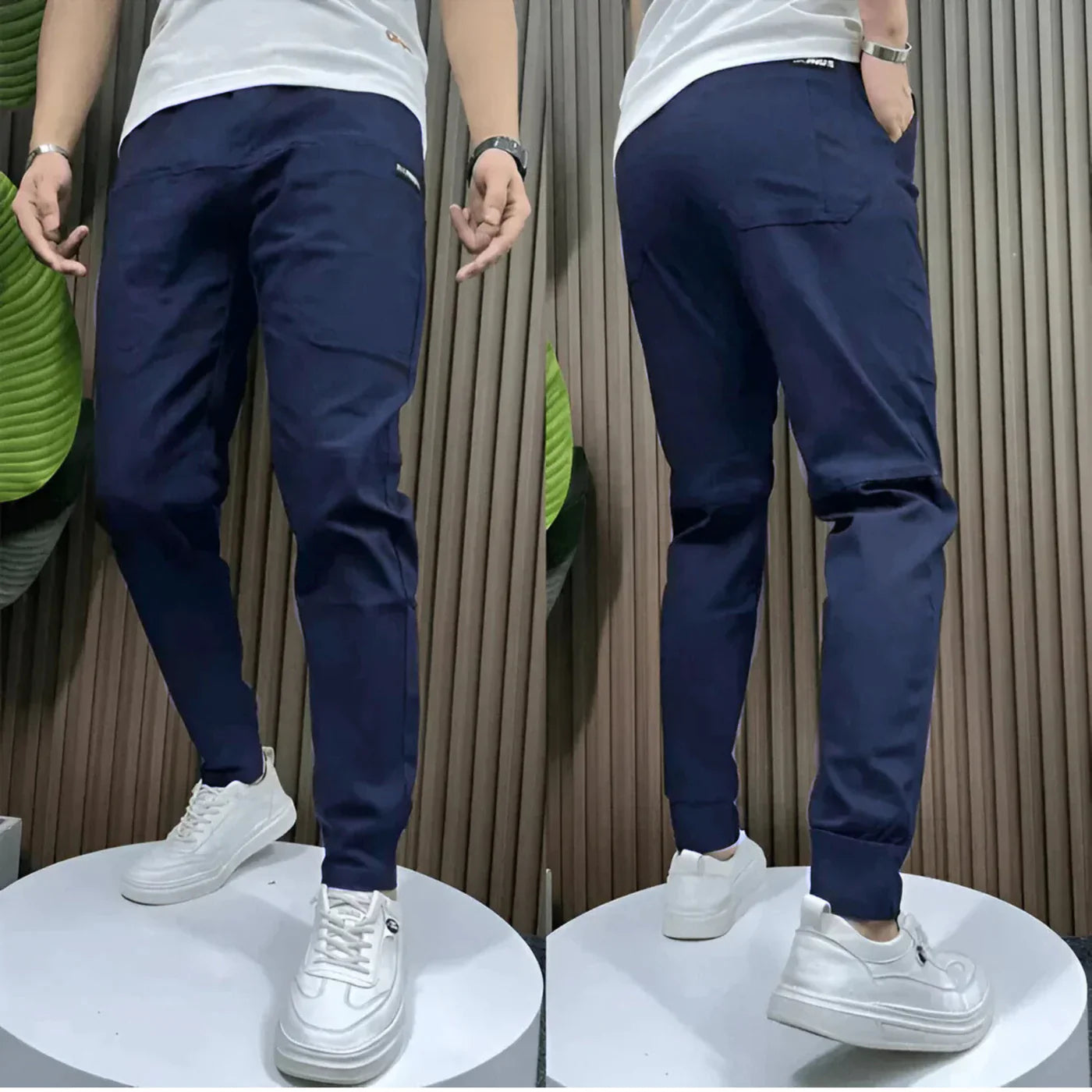 Premium Herren Cargo Stretchhose Carl