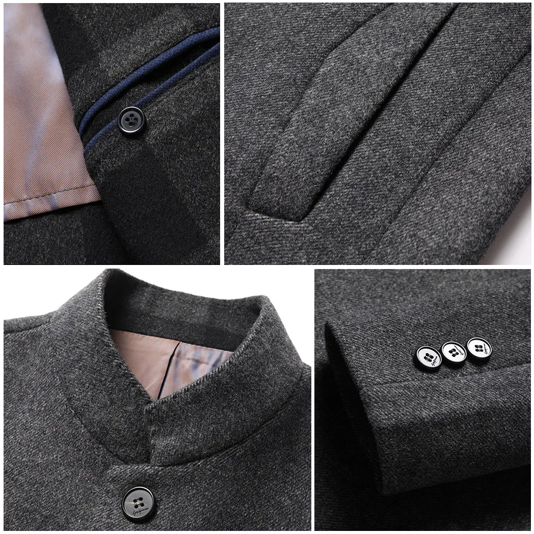Herren Winterjacke Wasserdicht mit Premium-Füllung Rob