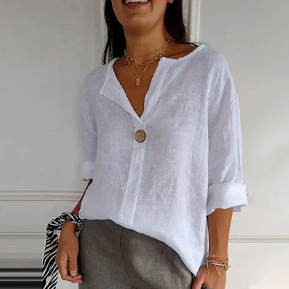 Vielseitige Knopf Bluse Line