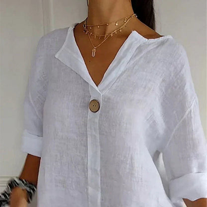Vielseitige Knopf Bluse Line