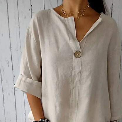 Vielseitige Knopf Bluse Line