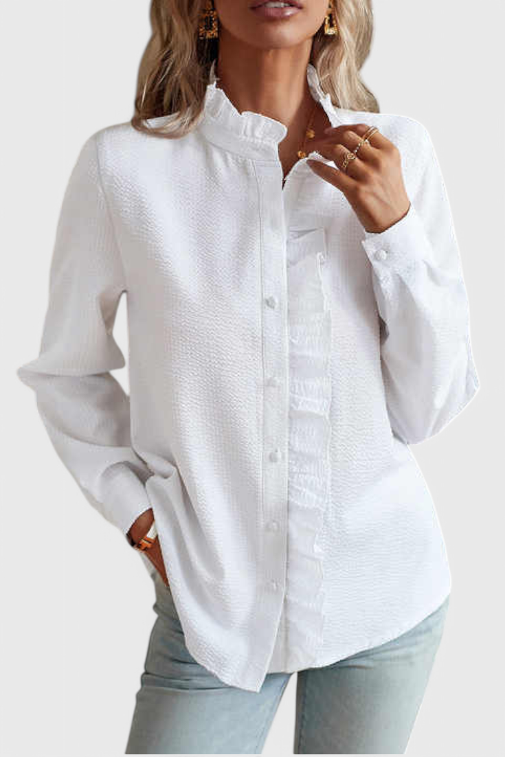 Elegante Rüschenbluse Mia